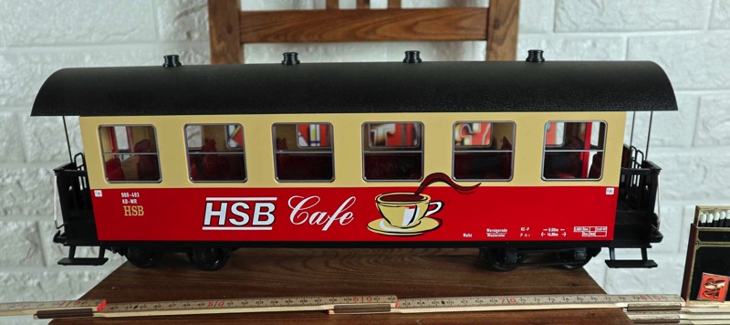 LGB Märklin HSB  Speisewagen 32733 Spur G 02015797